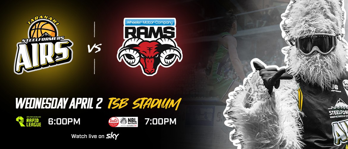 Taranaki Airs v Canterbury Rams Taranaki Airs v Canterbury Rams