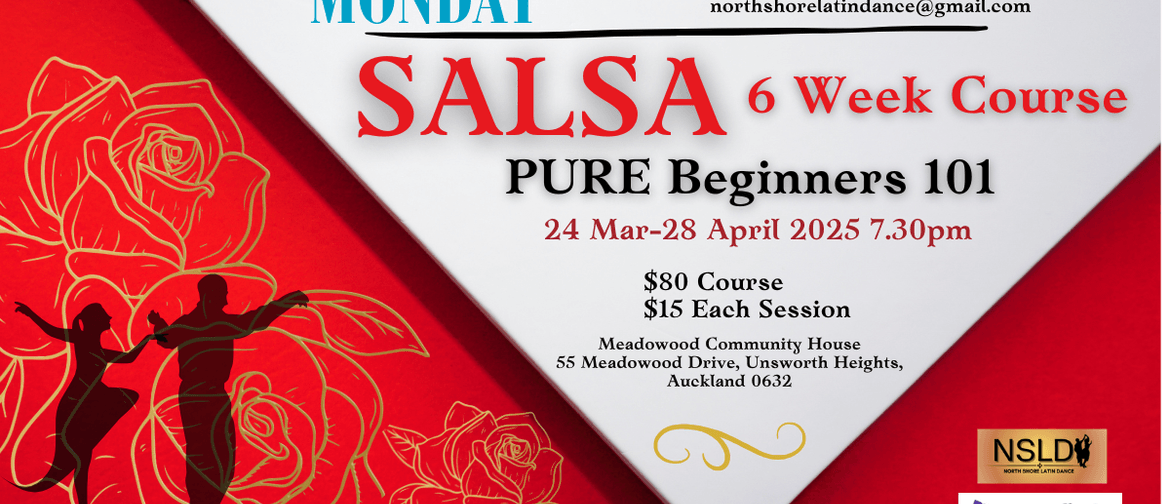 Salsa 101 Pure Beginners 6 week Course Salsa 101 Pure Beginners 6 week Course