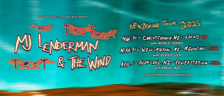 MJ Lenderman & The Wind - NZ Tour 2025: SOLD OUT