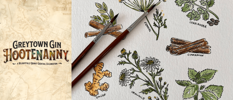 Gin-spired Botanical Watercolour