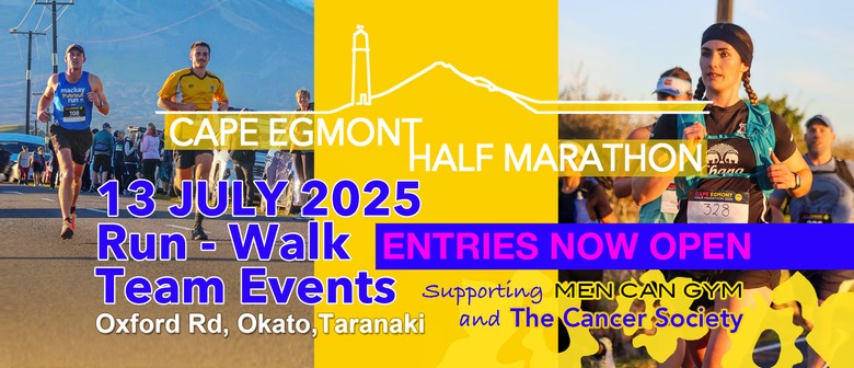 Cape Egmont Half Marathon 2025