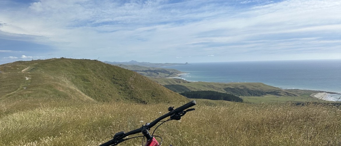 Pōhatu Farm Ridgeline Trail on E-Bikes Pōhatu Farm Ridgeline Trail on E-Bikes