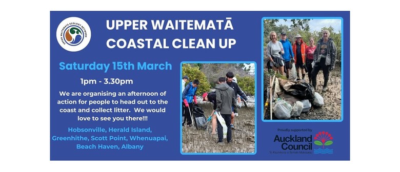 Upper Waitematā Coastal Clean Up – Herald Island