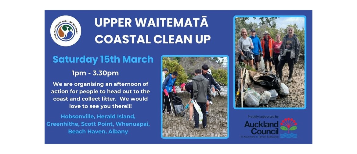 Upper Waitematā Coastal Clean Up – The Landing Upper Waitematā Coastal Clean Up – The Landing