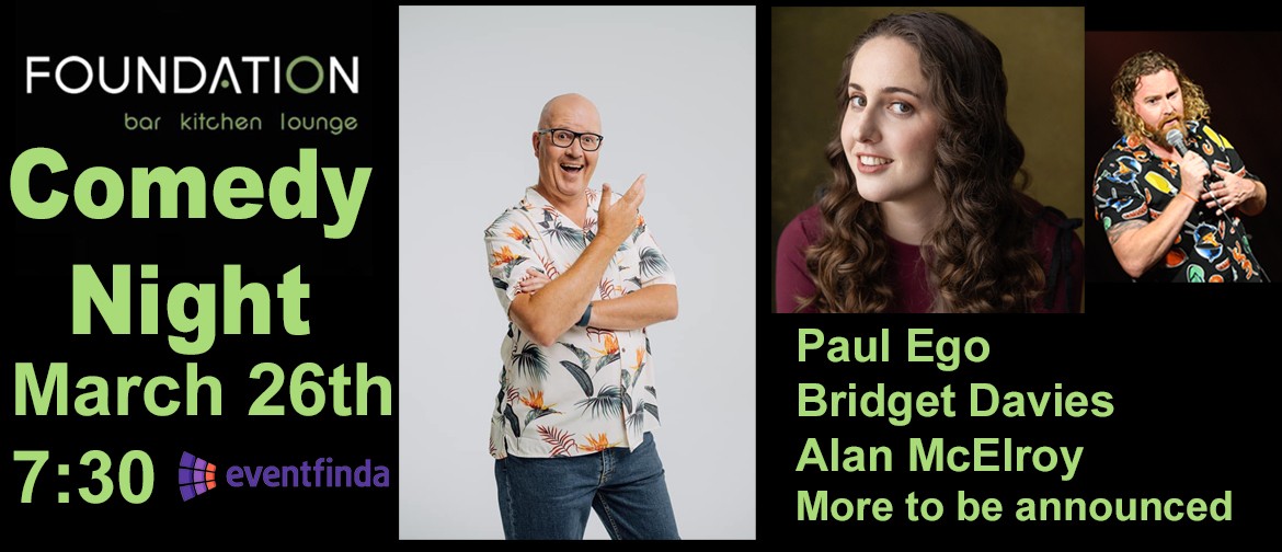 Live Comedy in Hamilton with Paul Ego Live Comedy in Hamilton with Paul Ego