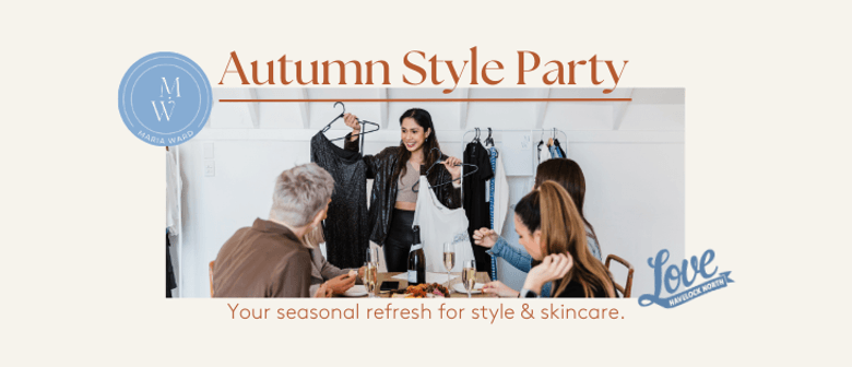 Autumn Style Party with Maria Ward