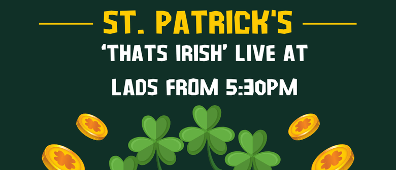 Thats Irish Live Music St Patrick's Day 