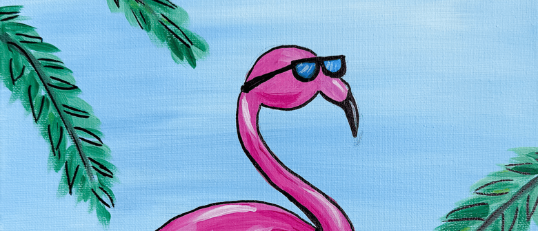 Paint and Sip: Flamingo Edition