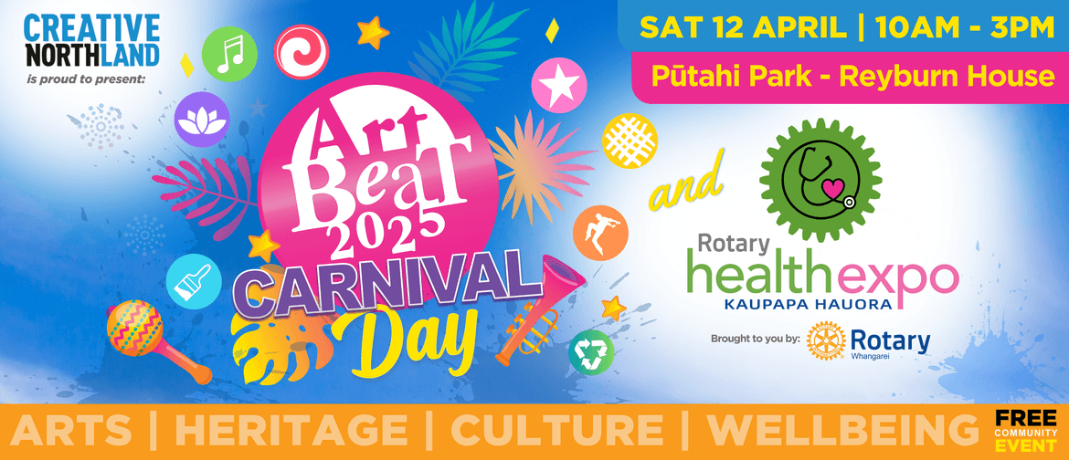 ArtBeat Carnival 2025 + Rotary Health Expo ArtBeat Carnival 2025 + Rotary Health Expo