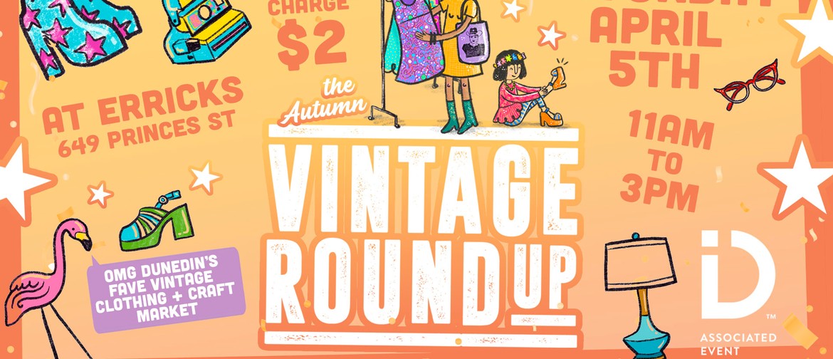 The Vintage Roundup - Clothing & Craft Market The Vintage Roundup - Clothing & Craft Market