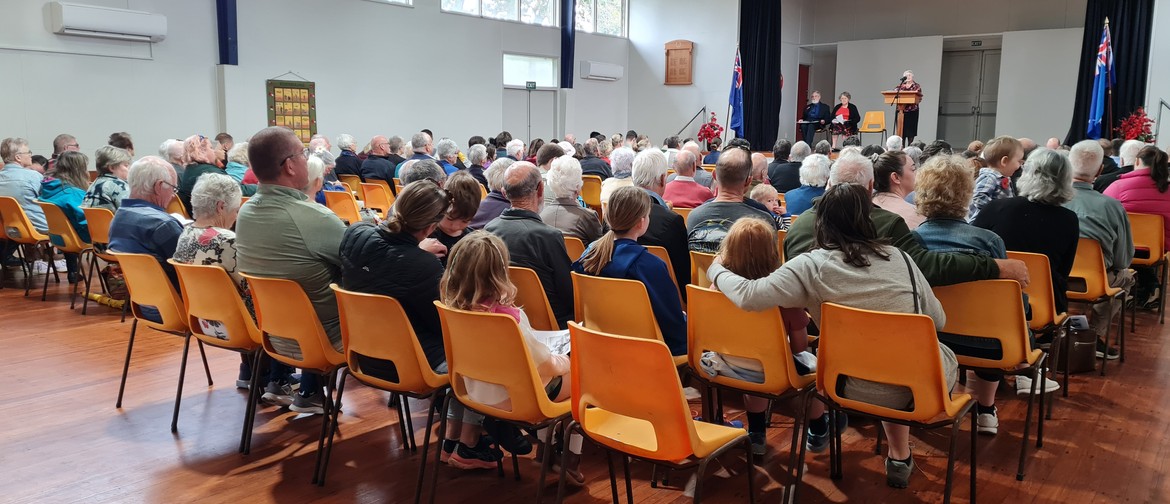 Te Kamo Community Anzac Service Te Kamo Community Anzac Service