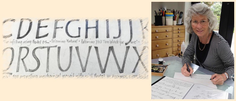 Contemporary lettering with Margaret Woollett (2 days)