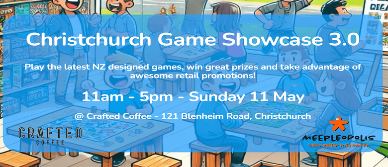 Christchurch Game Showcase 3.0