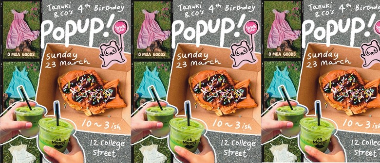 Taiyaki, Matcha and Vintage Pop Up!
