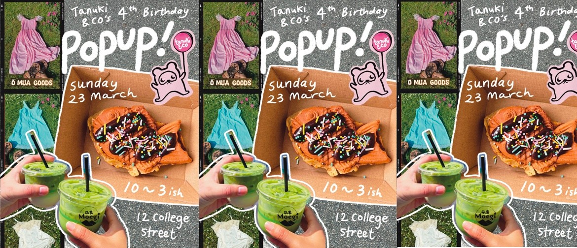 Taiyaki, Matcha and Vintage Pop Up! Taiyaki, Matcha and Vintage Pop Up!