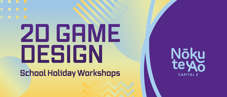 April School Holidays: 2D Game Design (ages 11-13)