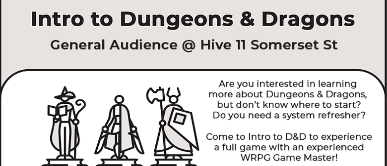 Intro to D&D (General Audience)