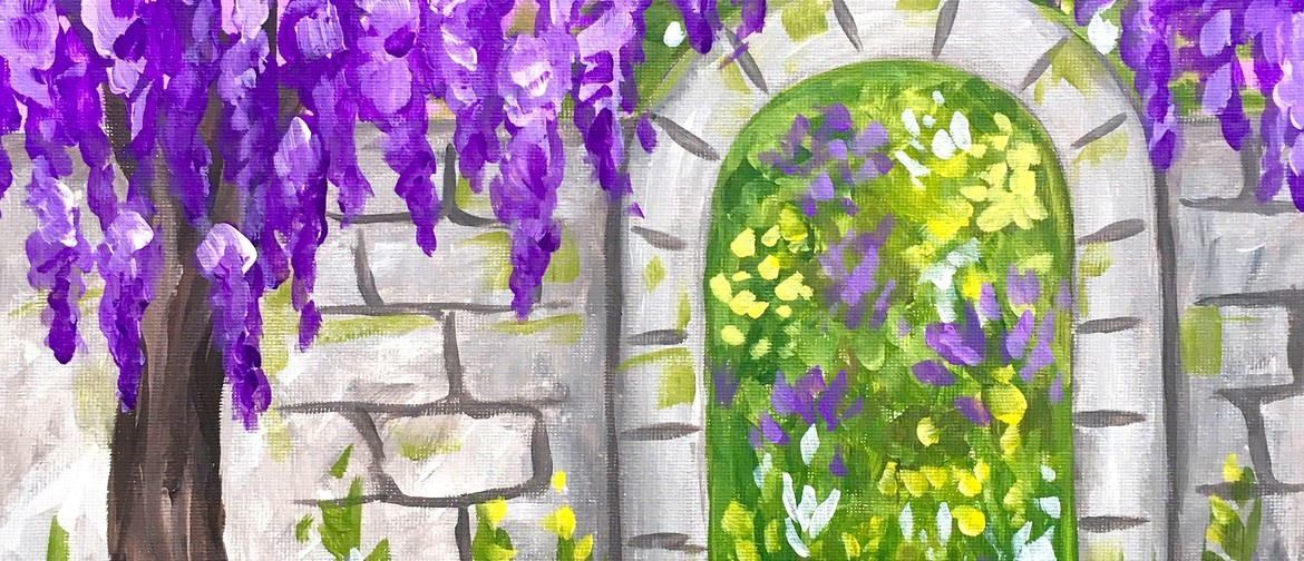 Paint and Wine Night - Secret Garden Paint and Wine Night - Secret Garden