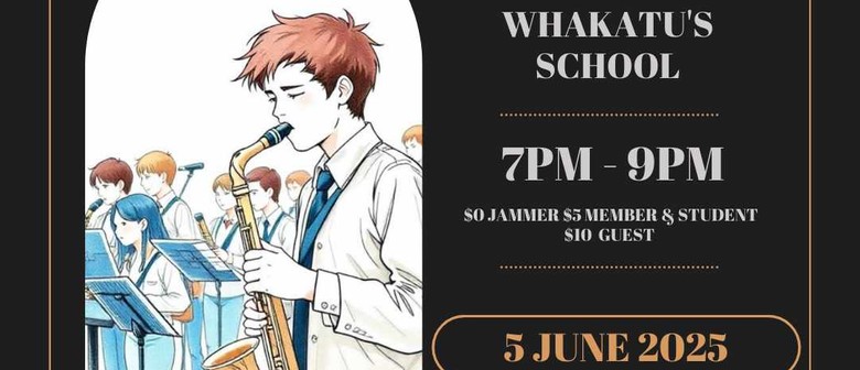 Jazz Jam Night with Whakatu's Schools