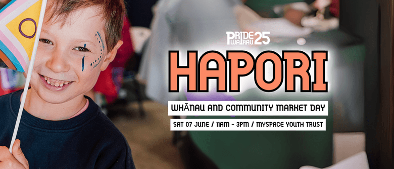 Hapori - Pride Wairau Whānau and Community Market Day