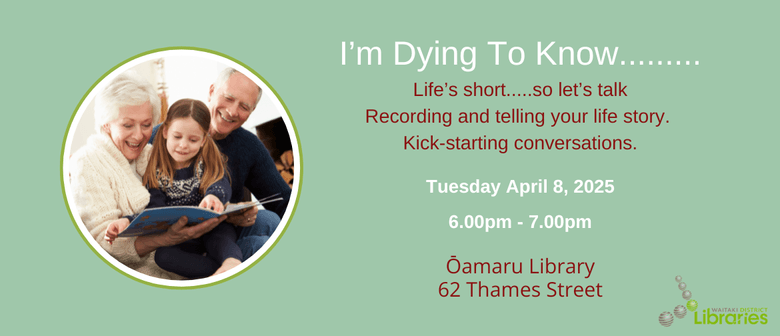 I'm Dying to Know... Life Story Recording