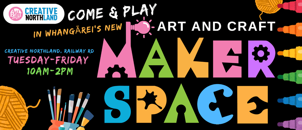 Art & Craft Maker Space - ArtBeat 2025 Art & Craft Maker Space - ArtBeat 2025