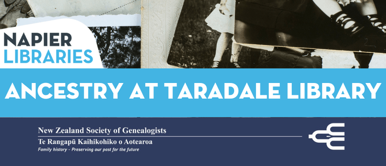 Ancestry at Taradale Library Ancestry at Taradale Library