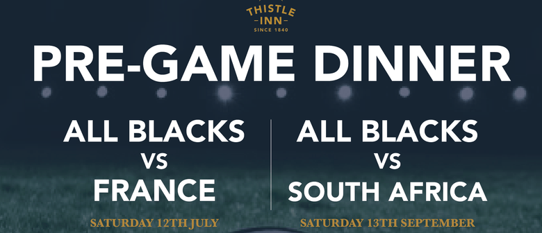 All Blacks Pre-Game Dinner