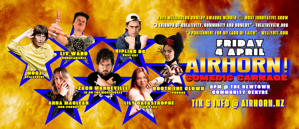 Airhorn! Comedic Carnage Airhorn! Comedic Carnage