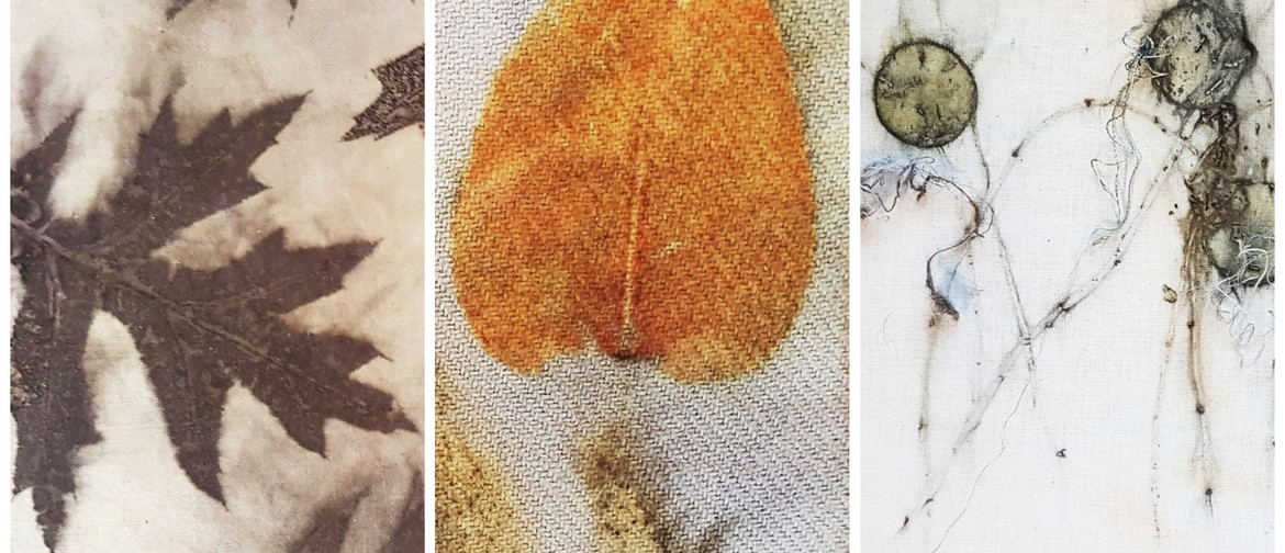 Eco Dyeing Workshop - Dyeing Fabrics, Fibres and Paper