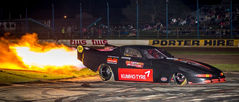 NZ Super Saloon Grand Prix & Fireworks  - 6pm Start