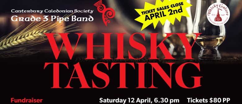 Whisky Tasting Fundraiser