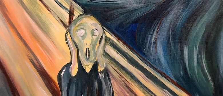 Paint and Wine Night - The Scream