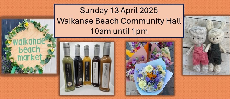 The Waikanae Beach Indoor Easter Market