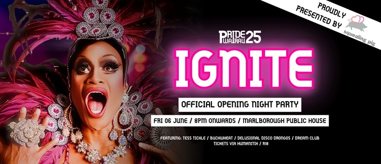 Ignite - Pride Wairau Opening Night Party