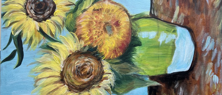 Sip & Paint - Van Gogh Sunflowers