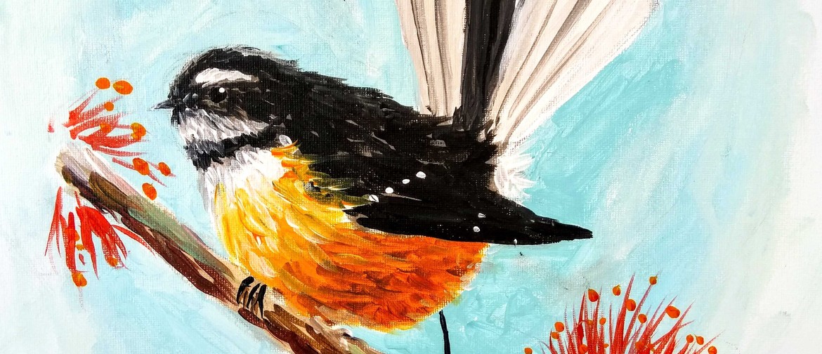 Paint and Wine Night - Piwakawaka Paint and Wine Night - Piwakawaka