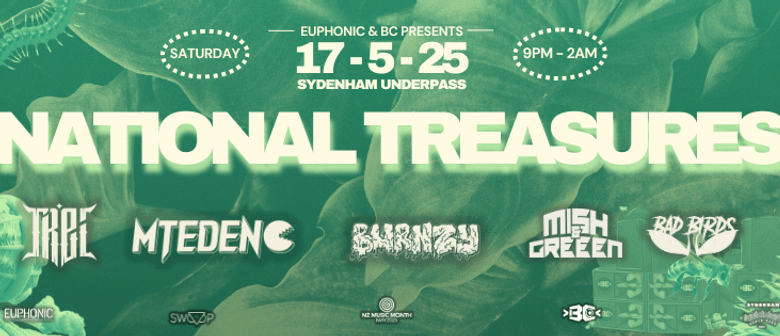 National Treasures - Presented by Euphonic & Boom Candy