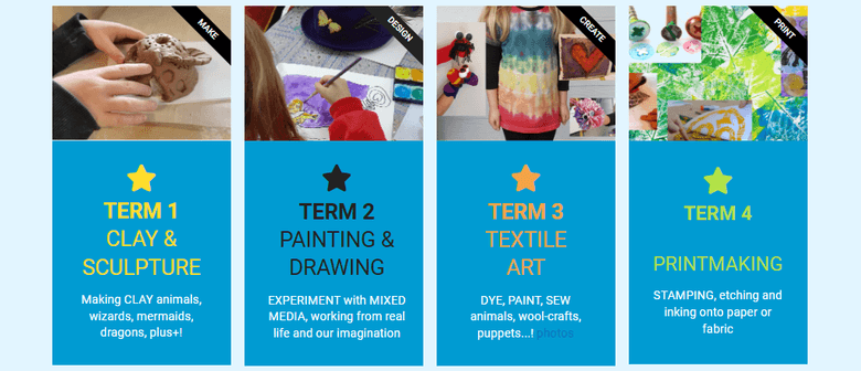 Art Classes - Term 2 - Creative Kid's Art Lab - 2025