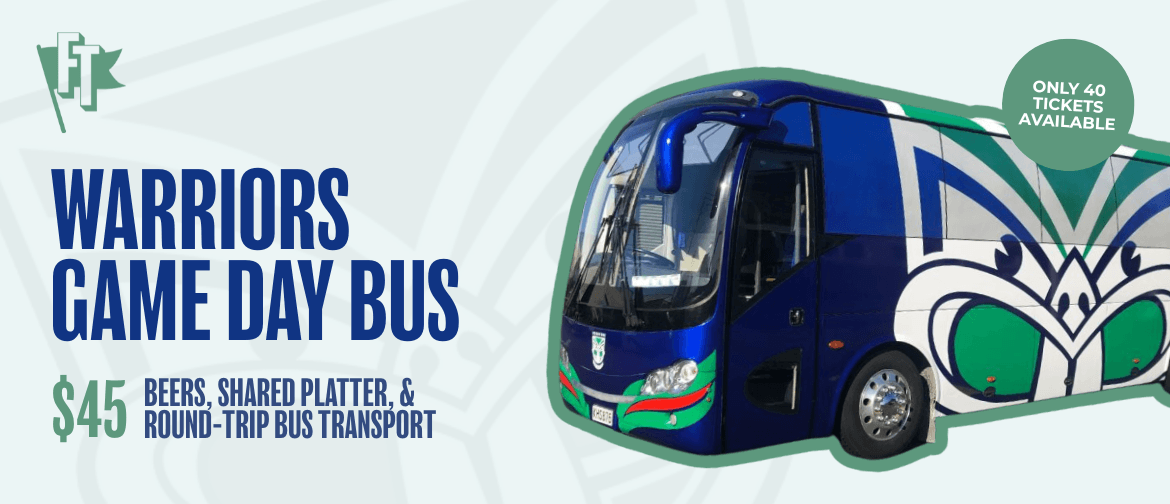 Full Time Bar x Warriors Bus Transfer Tickets