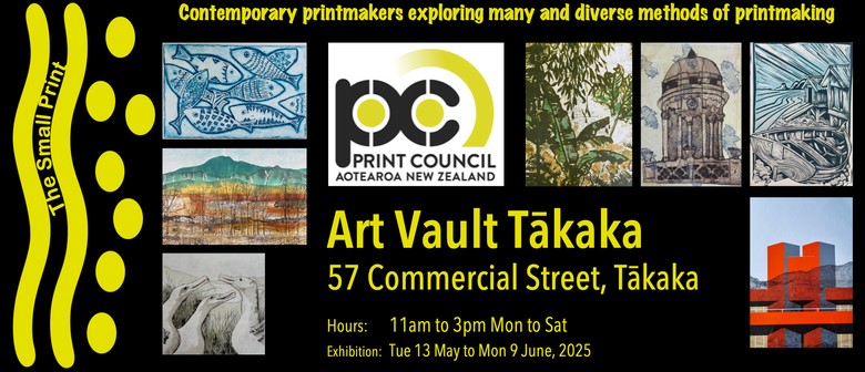 PCANZ Small Print Exhibition Series 2025-2026