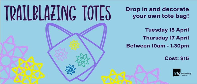 Trailblazing Totes School Holiday Activity