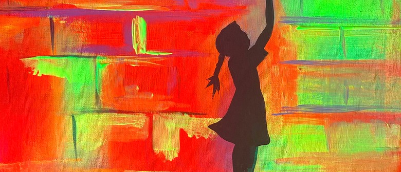 Glow in the Dark Paint Party: Glimmering Banksy