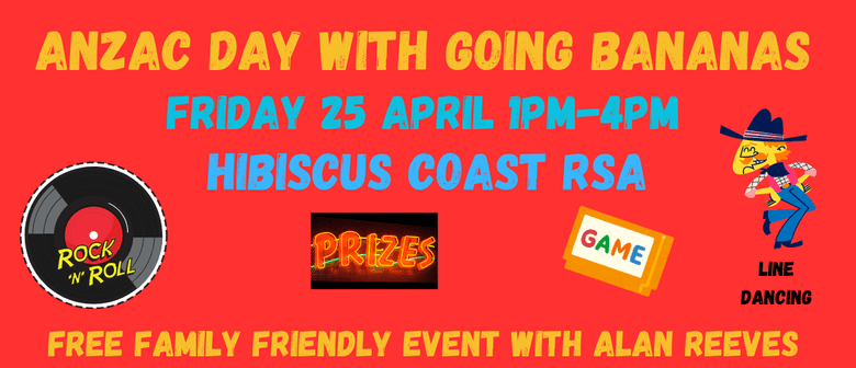 Anzac Day with Going Bananas