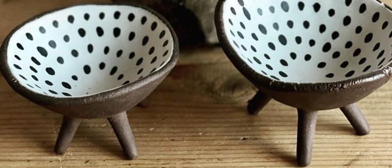 Clay Spice or Trinket Bowls
