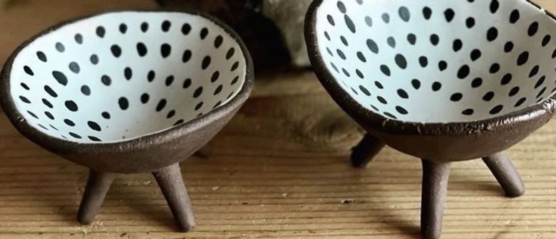 Clay Spice or Trinket Bowls