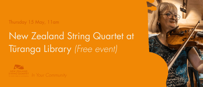 NZ String Quartet at Tūranga Library