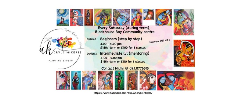 Acrylic Painting Classes for All Levels