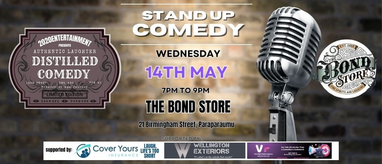 Distilled Comedy - Mid May Madness