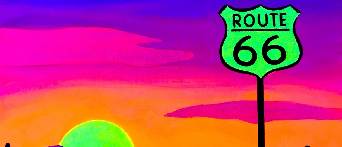 Glow in the Dark Paint Party - Route 66: CANCELLED Glow in the Dark Paint Party - Route 66: CANCELLED